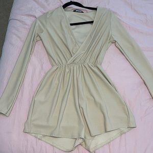 Nude Romper